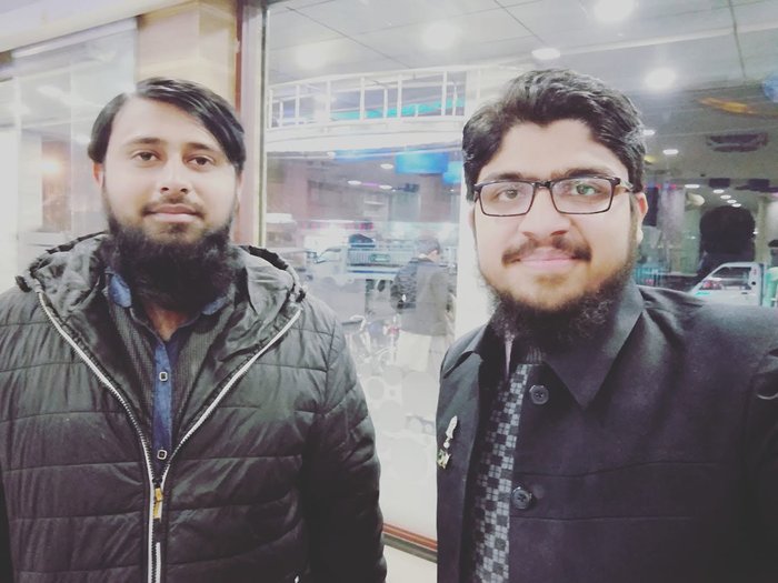 With Muhammad Usama, Founder and CEO of Auraq Publications